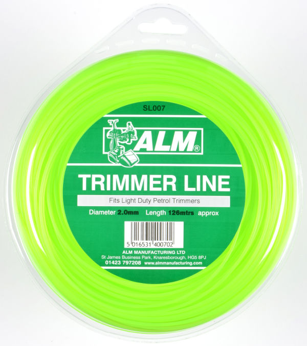 2mm x 122m - Green Trimmer Line - 1/2 kg Pack - Click Image to Close